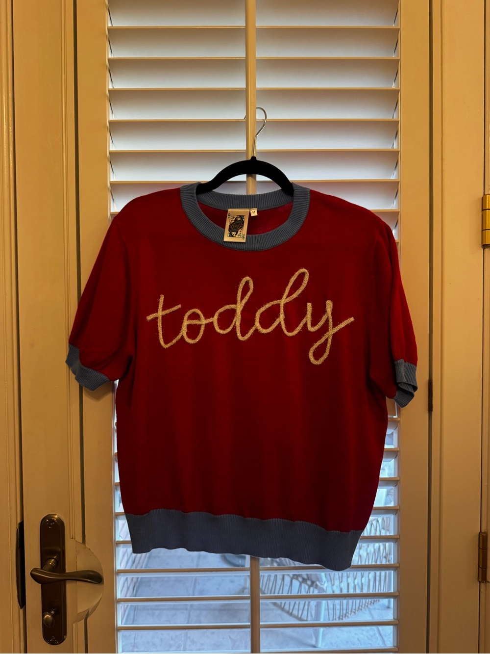 Queen of Sparkles Ole Miss “Toddy” short sleeve medium